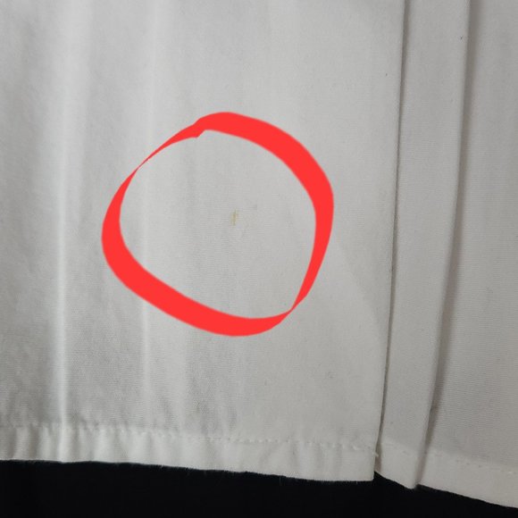 Ralph Lauren Pleated White Blouse - Picture 8 of 8